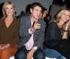 Michèle Laroque, Marc Lavoine et son épouse Sarah Poniatowski au premier rang du défilé printemps-été 2013 de Vanessa Bruno au Grand Palais. Paris, le 28 septembre 2012.