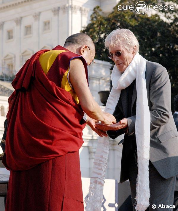 Le Dalaï-Lama et Richard Gere