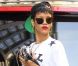 Rihanna, stylée et de retour à son hôtel le Gansevoort. New York, le 1er octobre 2012.