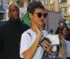 Rihanna, stylée et de retour à son hôtel le Gansevoort. New York, le 1er octobre 2012.
