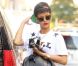 Rihanna, stylée et de retour à son hôtel le Gansevoort. New York, le 1er octobre 2012.