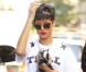 Rihanna, stylée et de retour à son hôtel le Gansevoort. New York, le 1er octobre 2012.