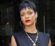Rihanna surprise à la sortie du Gansevoort, hôtel où elle a posé ses valises. New York, le 1er octobre 2012.