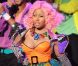 Nicki Minaj animait le défilé Victoria's Secret à New York, le 9 novembre 2012.