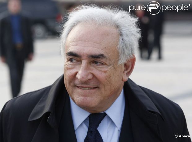 Dominique Strauss-Kahn à Kiev, le 4 avril 2012.