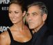 Stacy Keibler et son chéri George Clooney à la première du film  Argo  de Ben Affleck, le 4 octobre 2012.