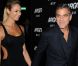 Stacy Keibler et George Clooney à la première du film  Argo  de Ben Affleck, le 4 octobre 2012.