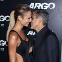 George Clooney et Stacy Keibler sexy: Très amoureux, loin des rumeurs de rupture