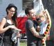 Pete Wentz : Déjeuner famille avec son adorable blondinet et sa belle Meagan