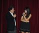 Raphaël Mezrahi et Nolwenn Leroy, au Musée Grévin, à Paris, le lundi 8 octobre 2012.