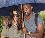 Kanye West et Kim Kardashian : Retrouvailles sous la pluie pour les amoureux