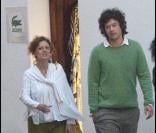 Susan Sarandon et Jonathan Bricklin en Italie en juillet 2010