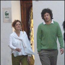 Susan Sarandon et Jonathan Bricklin en Italie en juillet 2010