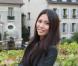 La chanteuse Anggun, à Paris dans le XVIIIe arrondissement, le samedi 13 octobre 2012, à l'occasion des vendanges.