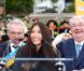 Anggun est la marraine de la 79e Fête des Vendanges qui se déroule dans le XVIIIe arrondissement de Paris, du mercredi 10 au dimanche 14 octobre 2012.