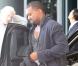 Exclusif - Kanye West arrive à l'hôtel de sa petite amie Kim Kardashian à Miami. Le 14 Octobre 2012.