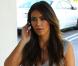 Kim Kardashian se fait filmer pour l'émission Keeping Up With The Kardashians à Miami. Le 13 octobre 2012.