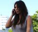 Kim Kardashian se fait filmer pour l'émission Keeping Up With The Kardashians à Miami. Le 13 octobre 2012.