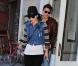 Katy Perry et John Mayer vont déjeuner au restaurant pour fêter l'anniversaire du chanteur à New York, le 16 octobre 2012.