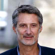 Antoine de Caunes à La Rochelle, le 12 septembre 2012.