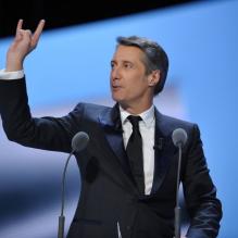 Antoine de Caunes durant la 36e cérémonie des César à Paris, le 25 février 2011.