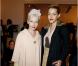 Fifi Chachnil et sa fille Alix Heuer à la présentation de la collection  Prismick  de Roger Vivier, à Paris le 18 octobre 2012.