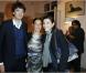 Antoine Arnault, Sabine Brunner et Daphné Roulier à la présentation de la collection  Prismick  de Roger Vivier, à Paris le 18 octobre 2012.