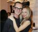 Bruno Frisoni et Melonie Hennessy à la présentation de la collection  Prismick  de Roger Vivier, à Paris le 18 octobre 2012.
