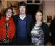 India Mahdavi, Antoine Arnault et Sabine Brunner à la présentation de la collection  Prismick  de Roger Vivier, à Paris le 18 octobre 2012.