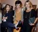 Mademoiselle Agnès, Inès de La Fressange et Sarah Lavoine étaient à la présentation de la collection  Prismick  de Roger Vivier, à Paris le 18 octobre 2012.