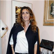 Mademoiselle Agnès à la présentation de la collection <em>Prismick</em> de Roger Vivier, à Paris le 18 octobre 2012.