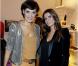 Inès de la Fressange et Tracy Francelet à la présentation de la collection  Prismick  de Roger Vivier, à Paris le 18 octobre 2012.