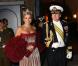 La princesse Maxima et le prince Willem-Alexander des Pays-Bas - Arrivée des invités au dîner de gala organisé au Palais Grand-Ducal, à l'occasion du mariage du prince Guillaume de Luxembourg et la comtesse Stéphanie de Lannoy à Luxembourg, le 19 octobre 2012.