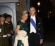 La princesse Astrid de Belgique et son époux l'archiduc Lorenz - Arrivée des invités au dîner de gala organisé au Palais Grand-Ducal, à l'occasion du mariage du prince Guillaume de Luxembourg et la comtesse Stéphanie de Lannoy à Luxembourg, le 19 octobre 2012.
