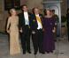 Le diadoque Pávlos et la princesse Marie-Chantal de Grèce, le roi Constantin et la reine Anne-Marie de Grèce - Arrivée des invités au dîner de gala organisé au Palais Grand-Ducal, à l'occasion du mariage du prince Guillaume de Luxembourg et la comtesse Stéphanie de Lannoy à Luxembourg, le 19 octobre 2012.