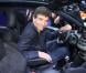 Arnaud Montebourg sur le stand Peugeot au Salon de l'automobile à Paris le 27 Septembre 2012.