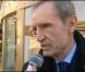 Jean-Claude Killy et des proches d'Emile Allais lui rendent hommage lors de ses obsèques à Megève le 23 octobre 2012