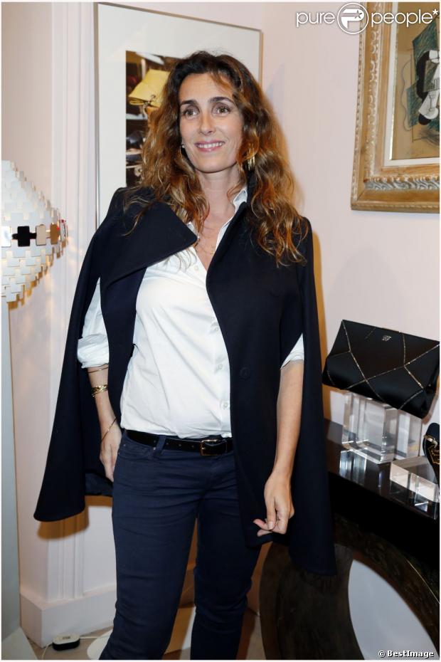 Mademoiselle Agnès à la présentation de la nouvelle collection de chaussures Roger Vivier, intitulée  Prismick , le 18 octobre 2012 à Paris.