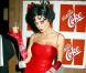 Heidi Klum dans son déguisement d'Halloween en 2002.