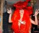 Heidi Klum dans son déguisement d'Halloween en 2004.