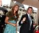 La princesse Madeleine et Christopher O'Neill arrivant au dîner Amadeus lors du festival de Salzbourg le août 2011.