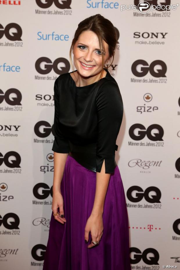 Mischa Barton à la soirée  GQ Men of the Year Award 2012 , à Berlin le 26 octobre 2012.