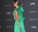 Rosie Huntington-Whiteley dévoile aussi ses jambes au  LACMA Art Gala  à Los Angeles le 27 octobre 2012.