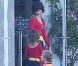 Jessica Alba et la petite Honor Marie pour la fête d'Halloween de Gwen Stefani, le 27 octobre 2012.