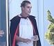 Gavin Rossdale, le mari de Gwen Stefani, déguisé aussi en Dracula pour sa fête d'Halloween, le 27 octobre 2012.
