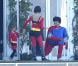 Jessica Alba, Cash Warren et Honor Marie à la fête d'Halloween de Gwen Stefani, le 27 octobre 2012.