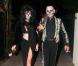 Christian Audigier et Nathalie Sorensen à la soirée Halloween de Rihanna le 31 octobre 2012 à West Hollywood
