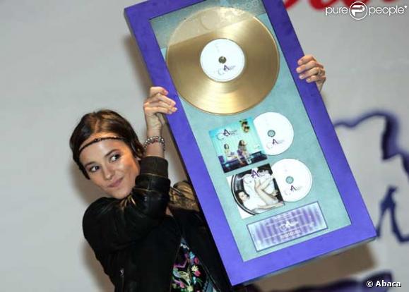 Alizée star au Mexique et disque d'or !