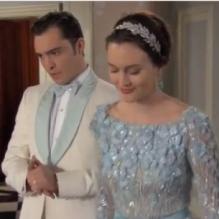 Leighton Meester et Ed Westwick dans le final de Gossip Girl, saison 6