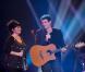 EXCLU - Patrick Bruel et Maurane lors du concert des rêves et des étoiles organisé par Make a Wish, à Bruxelles, au Palais du Heysel, 14 decembre 2012.